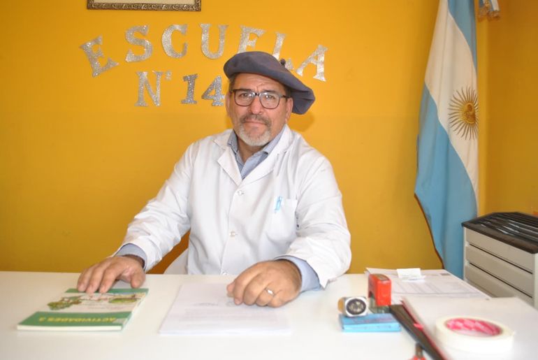 El director, Gustavo Ayora.