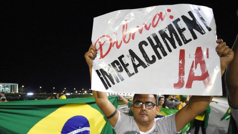 Una movilización contra Dilma Rousseff en San Pablo