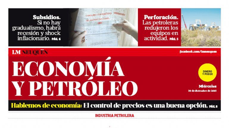 Suplemento Economía y Petroleo.