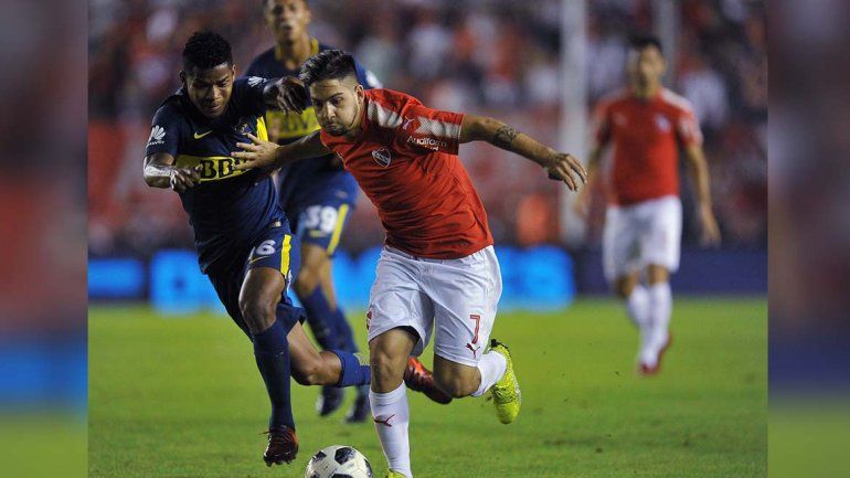 Con un escandaloso final, Boca perdió 1 a 0 con Independiente