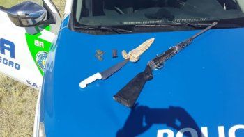 detienen a un hombre armado en la ruta nacional 23 detienen a un hombre armado en la ruta nacional 23