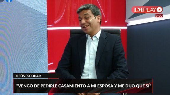 En plena transmisión