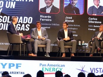 el panel “Vaca Muerta como play consolidado de petróleo y gas” reunió a Vista, Quintana y Tecpetrol
