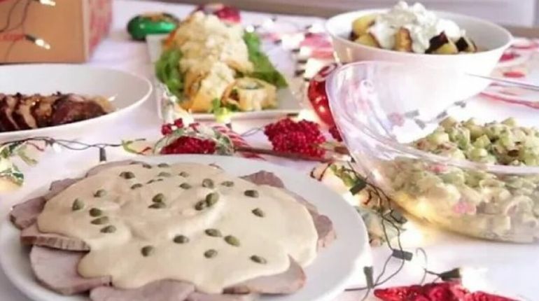 La mesa navideña viene salada este año por el empuje de la inflación.