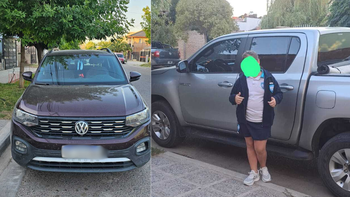 Los vehículos que robaron en barrio Belgrano / Foto Gentileza Los vehículos que robaron en barrio Belgrano / Foto Gentileza