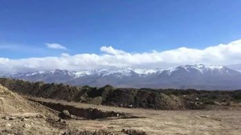 El basural a cielo abierto de Las Lajas. El basural a cielo abierto de Las Lajas.
