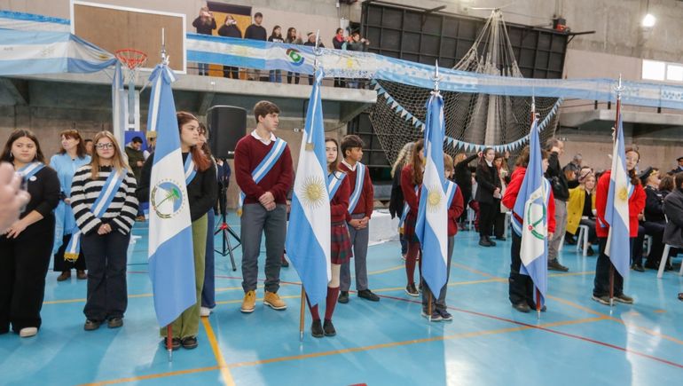 La celebración estuvo encabezada por el ministro de Seguridad de la provincia.
