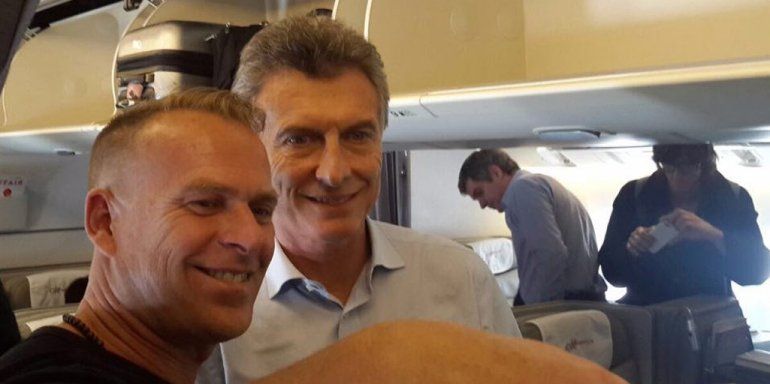 Foto publicada en Twitter por Mauricio Macri