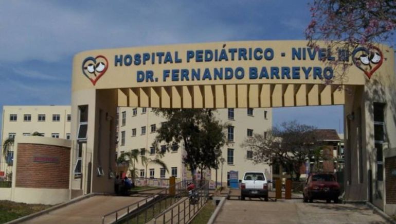 Hospital Pediátrico Fernando Barreyro, donde la adolescente permaneció internada desde su vuelta a Misiones. Hospital Pediátrico Fernando Barreyro, donde la adolescente permaneció internada desde su vuelta a Misiones. 