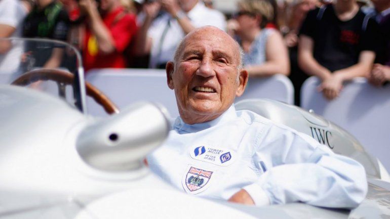 Stirling Moss fue uno de los grandes rivales de Juan Manuel Fangio en los primeros años de la Fórmula 1.