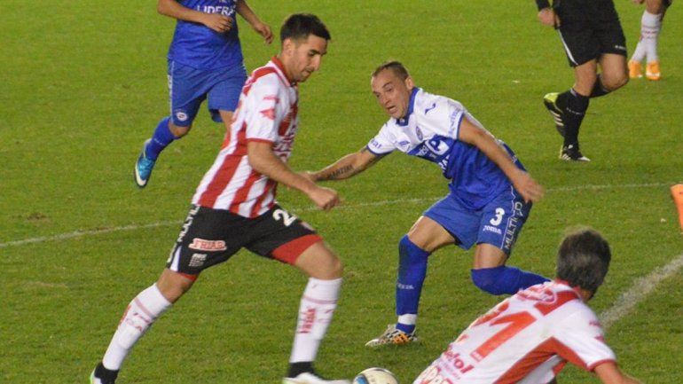 Matías Castro con la camiseta de Unión en el 2015.