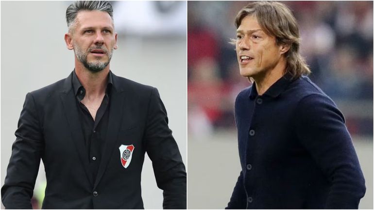 Demichelis y Matías Almeyda