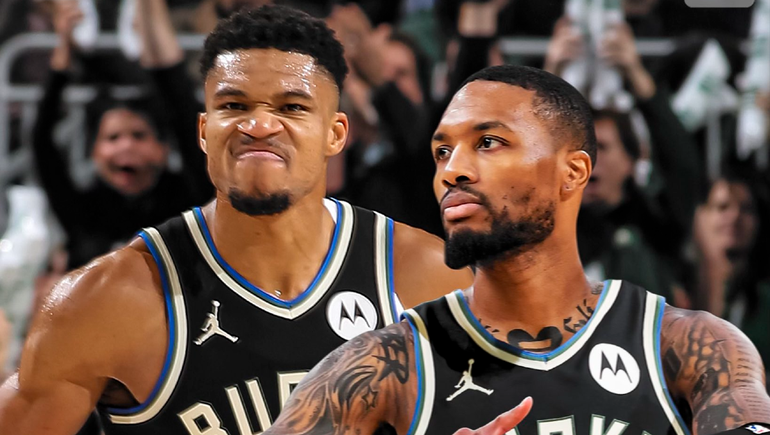 Antetokounmpo y Lillard serán compañeros en Milwaukee. Foto: montaje