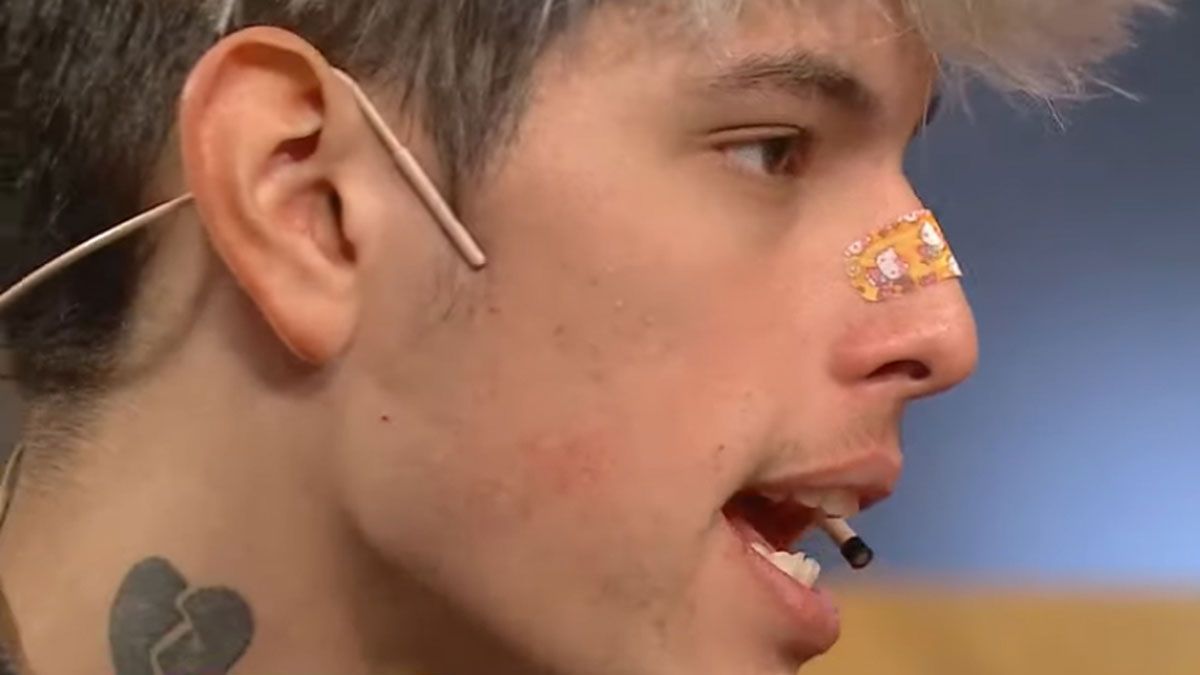 El extraño look que quiere imponer el Chino Agostini