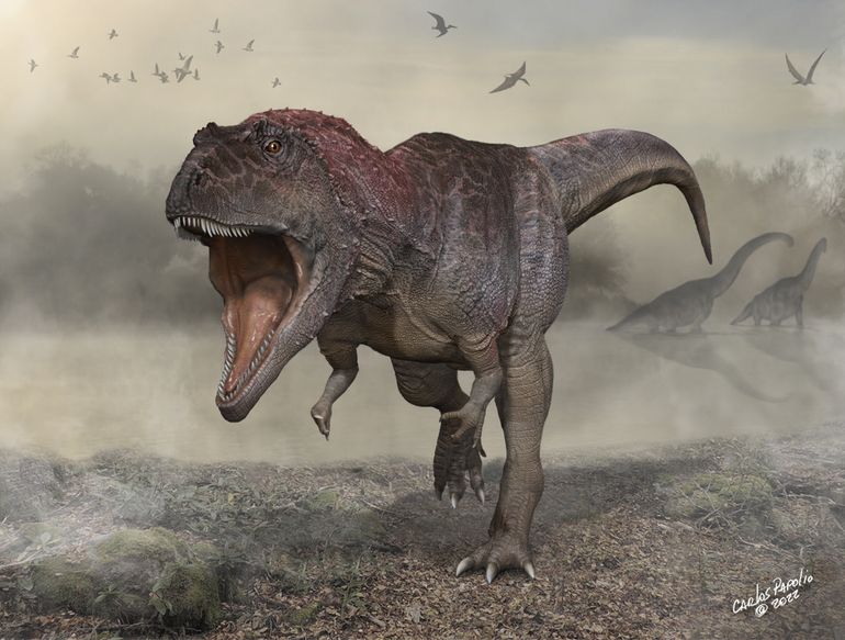 Presentaron a Merexes, el gran devorador de dinosaurios
