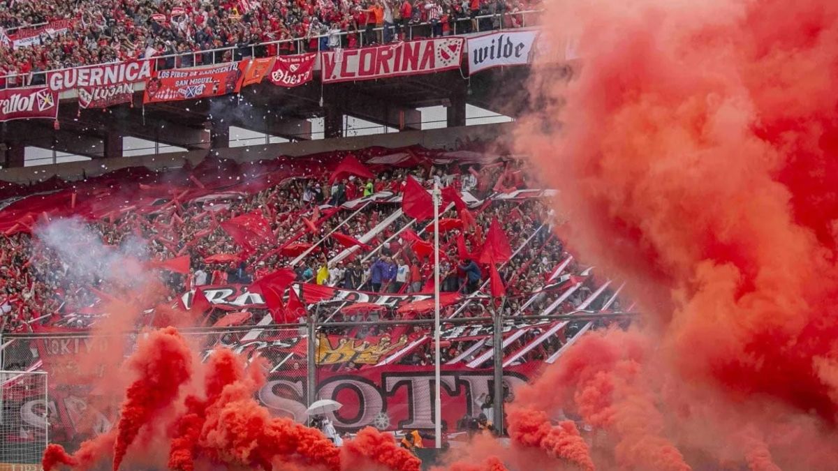 La hinchada de Independiente