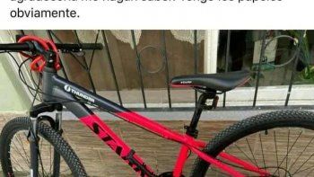 le robaron la bici a la intendenta de allen y las redes explotaron le robaron la bici a la intendenta de allen y las redes explotaron