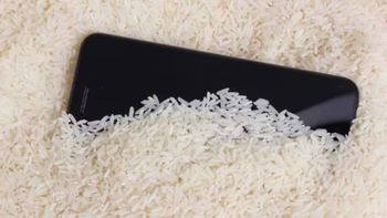 no pongas el celular en arroz: si se mojo, este truco casero puede salvarlo no pongas el celular en arroz: si se mojo, este truco casero puede salvarlo