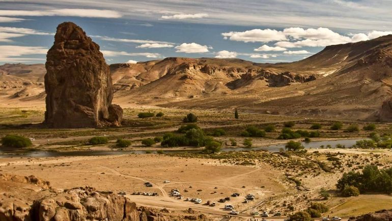 Área Natural Protegida Piedra Parada, en Chubut. Área Natural Protegida Piedra Parada, en Chubut.