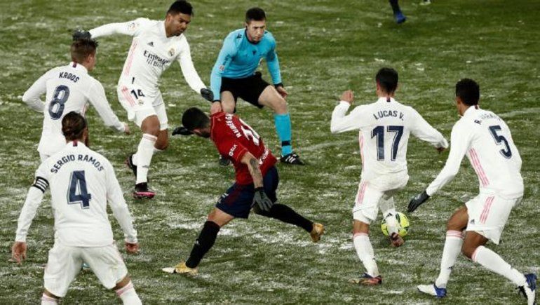 Real Madrid y Osasuna empataron 0-0 en Liga de España.