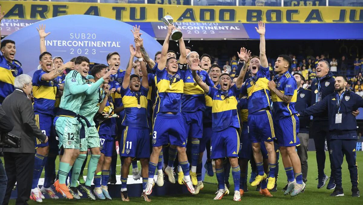Boca derrotó al AZ en La Bombonera y es campeón Intercontinental Sub 20