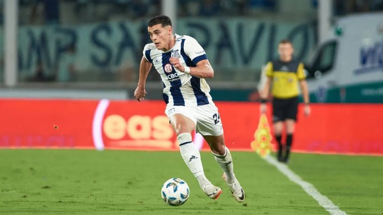 Ram&oacute;n Sosa con la camiseta de Talleres