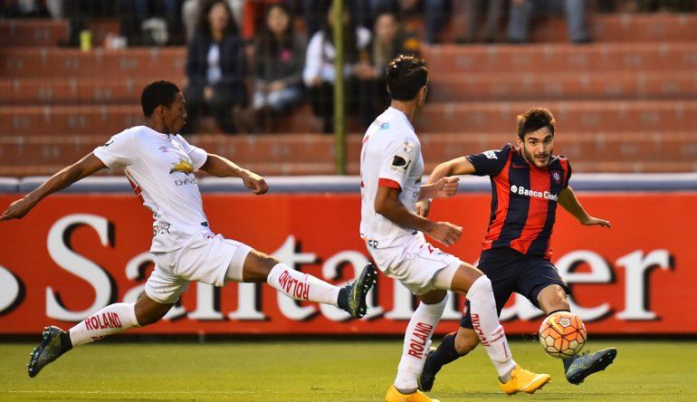 San Lorenzo no pudo con la Liga de Quito y cayó en su debut