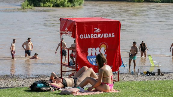 Realizaron 60 rescates en los balnearios de la ciudad en la semana