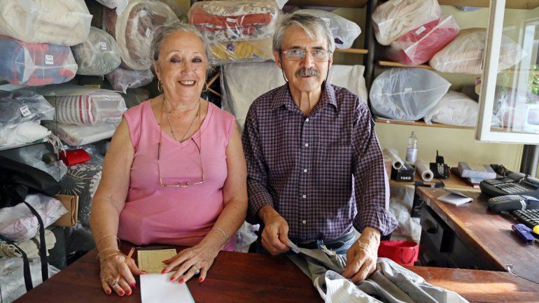 Una vida entre telas y vapores. Aunque se desempeñó en numerosos trabajos