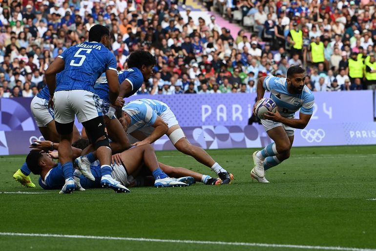 El partido frente a Samoa marcó una mejora en el rendimiento. Fotos: Sergio Dovio