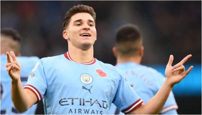 El súper piropo de una de las estrellas del Manchester City para Julián Álvarez: Es un...