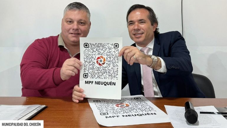 Villa El Chocón también comenzará a difundir el código QR para denunciar microtráfico