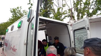 Mauricio Romero, el técnico de Ferro de Pico agredido en cancha de Huracán Las Heras. Mauricio Romero, el técnico de Ferro de Pico agredido en cancha de Huracán Las Heras.