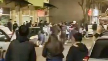 batalla campal a la salida de un boliche: ya identificaron a nueve personas