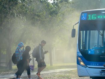 El viento fue protagonista durante el fin de semana.