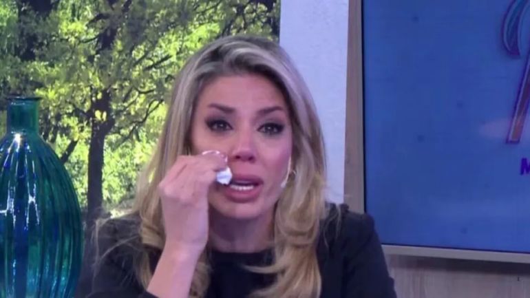 Virginia Gallardo rompió en llanto Virginia Gallardo rompió en llanto