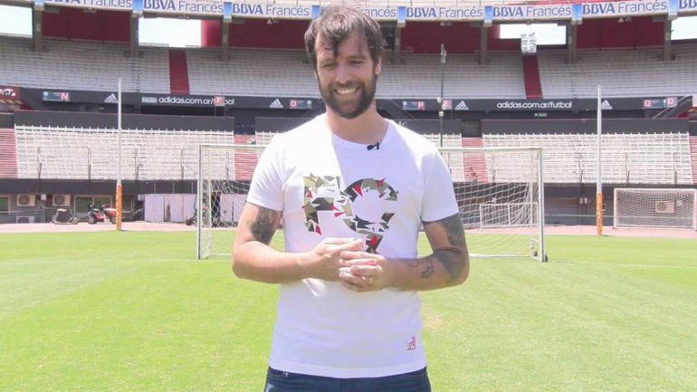 Fernando Cavenaghi se despide en el club con el que jugó 212 partidos.