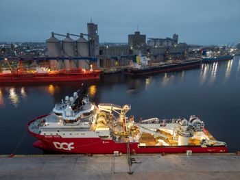 Detrás del VMOS: comenzó la instalación submarina clave para exportar el crudo de Vaca Muerta (Imagen: Gobierno de Río Negro) Detrás del VMOS: comenzó la instalación submarina clave para exportar el crudo de Vaca Muerta (Imagen: Gobierno de Río Negro)