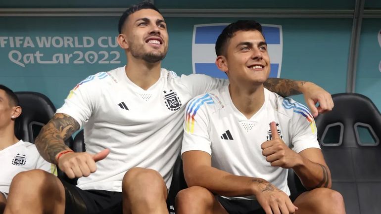 Leandro Paredes y Paulo Dybala