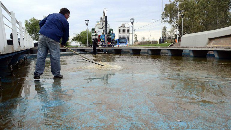 Lanzan operativo de limpieza de las fuentes de la ciudad