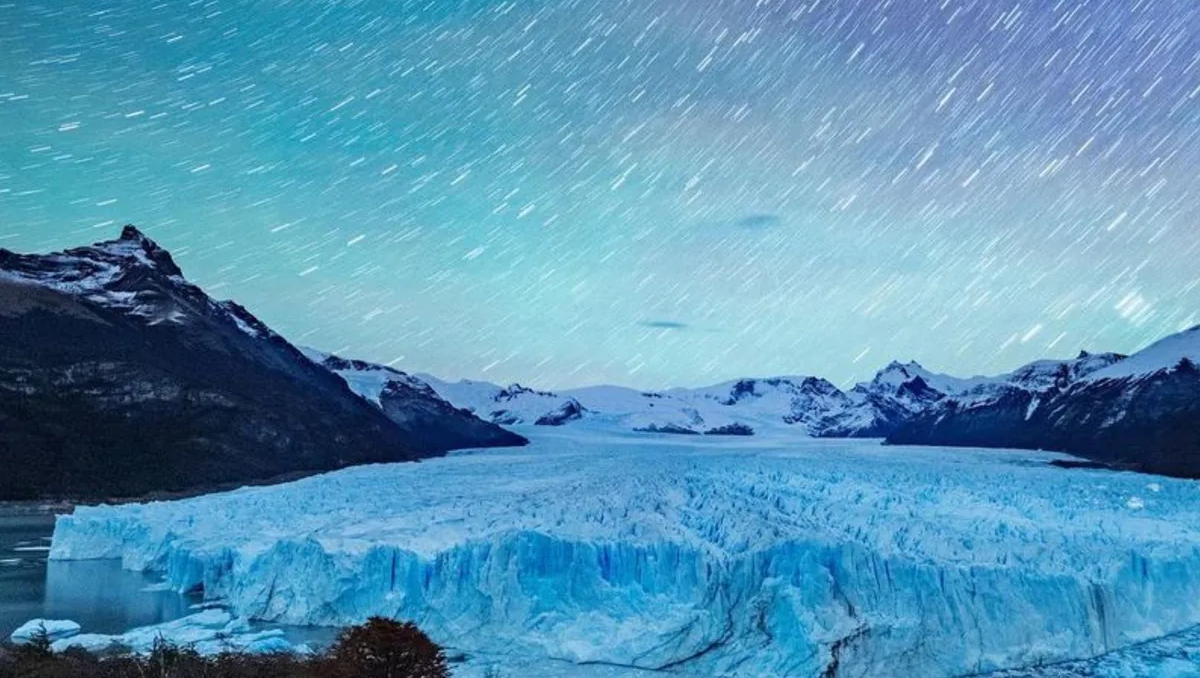 Capturaron misteriosas luces en el glaciar Perito Moreno