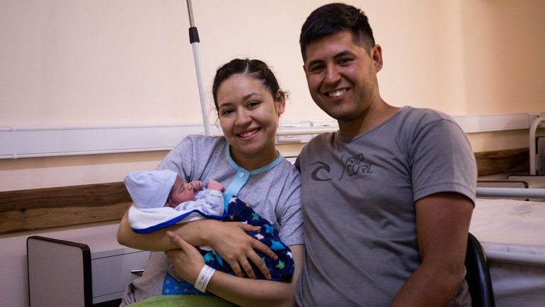 Luna Josefina y Santiago Ismael, los primeros bebés del 2020 de Neuquén