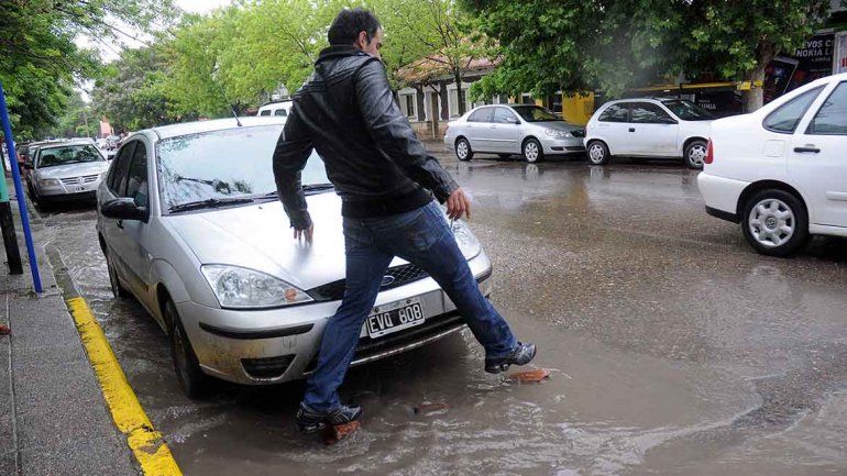 Las lluvias fuertes seguirán durante gran parte del día