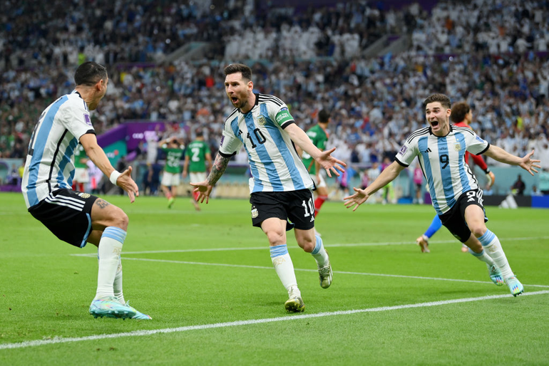 Video: con este golazo de Messi, Argentina abrió el marcador