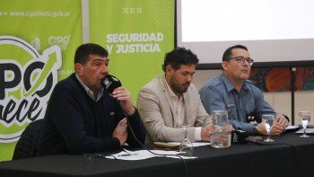di tella apunto a provincia por la inseguridad en cipolletti di tella apunto a provincia por la inseguridad en cipolletti
