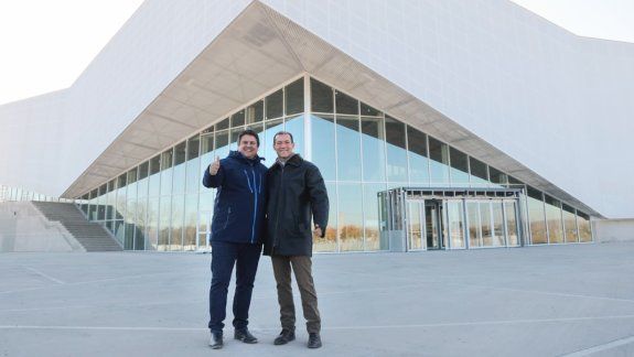 Avanza la obra del Centro de Convenciones en la Isla 132