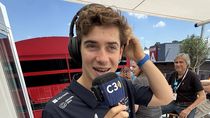Franco Colapinto preparado en la previa de Imola