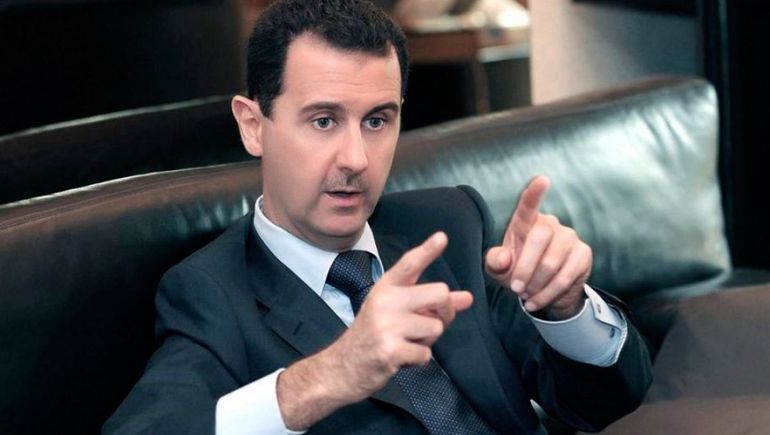 El dictador Bashar Al-Assad El dictador Bashar Al-Assad