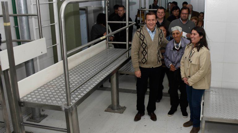 El gobernador Omar Gutiérrez