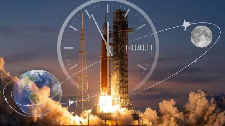 El Artemis II está listo para partir a la Luna. | LM Neuquen El Artemis II está listo para partir a la Luna.